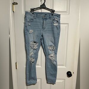 American Eagle Curvy High Rise Jegging 14 Short